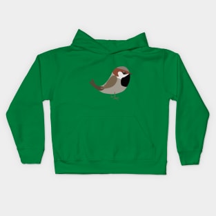 Cute sparrow Kids Hoodie